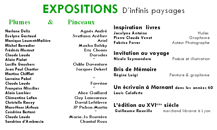 expo infini paysage